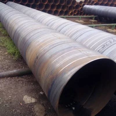 Pipeline Transport SSAW API 5L Carbon Steel Spiral Welded Pipe China