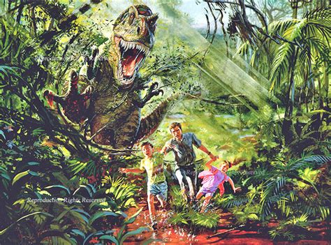 Jurassic Park Concept Art From Director Steven Spielberg