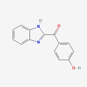 Buy 1H Benzo D Imidazol 2 Yl 4 Hydroxyphenyl Methanone BenchChem