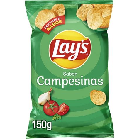 LAY S Patatas Fritas Sabor Campesinas Bolsa 150 G Preciosdelsuper Es