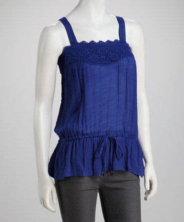 Take A Look At This Lapis Crochet Tank By Simply Irresistible On