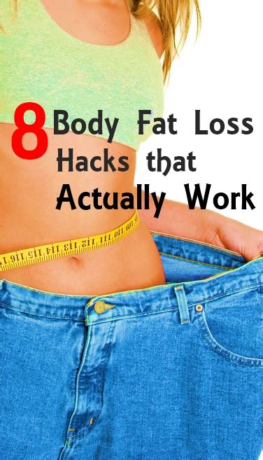 8 Body Fat Loss Hacks That Actually Work