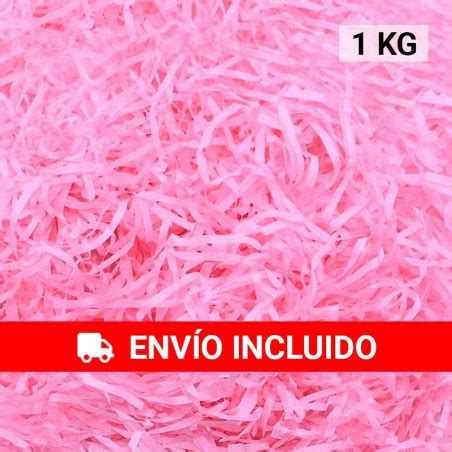 Kg De Papel Rosa Kraft En Virutas Relleno Para Decoraci N Y Embalaje