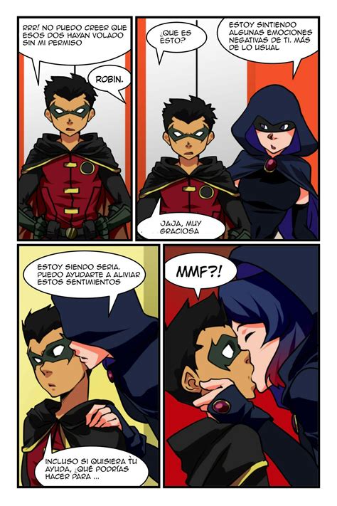 ℛ Obin Shipp Crush ℛ 👻 Robin Y Raven Personajes Dc Teen Titanes