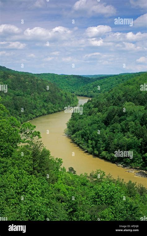 Cumberland River Cumberland Falls State Park Kentucky Stock Photo Alamy