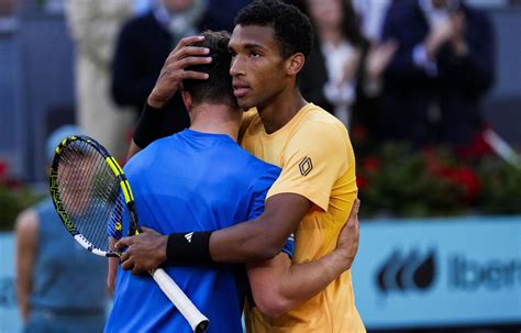 Le Québécois Félix Auger Aliassime Passe En Finale à Lomnium De Madrid