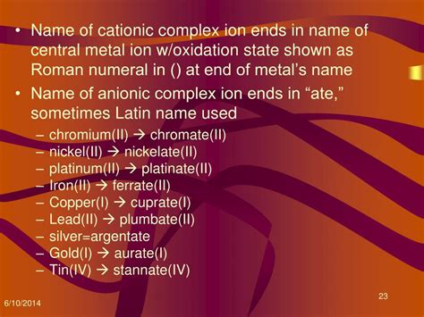 Ppt Transition Metals Ligands Powerpoint Presentation Free