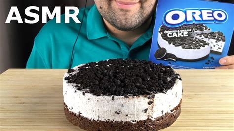 ASMR OREO CAKE Eating Sounds Mukbang NO TALKING YouTube