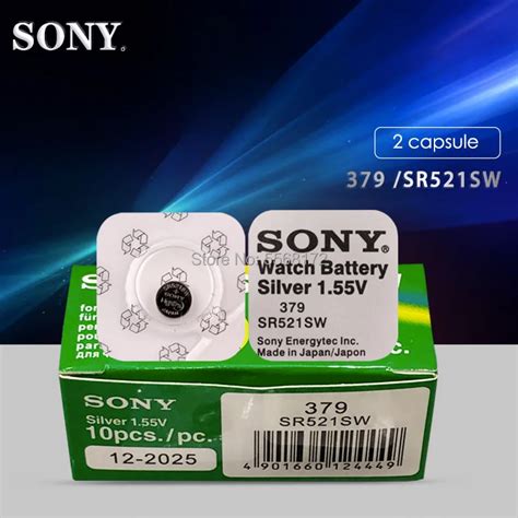 Sony Pilas De Xido De Plata Ag Accesorio Para Reloj Sr Sw