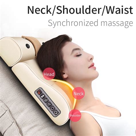 Jinkairui Neck Massager Shoulder Waist Back Multifunctional Massage