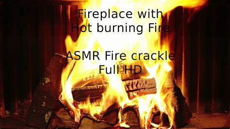 Kaminfeuer Virtueller Kamin Fireplace Loop Hot Fire Asmr Fire