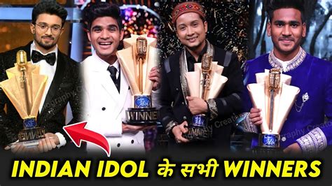 All Season Winner Of Indian Idol Season To Season Rishi Singh