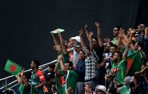 Bangladesh Fans Turned Up In Good Numbers To Cheer Their Team On