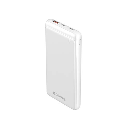 Colorway Power Bank Mah Slim Usb Qc Usb C Power