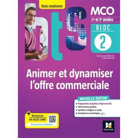 Animer Et Dynamiser L Offre Commerciale Bts Mco Re E Annees Atouts