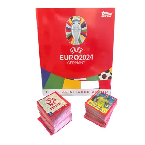 Album Set Completo Figurine Euro Swiss Topps Senza Figurine