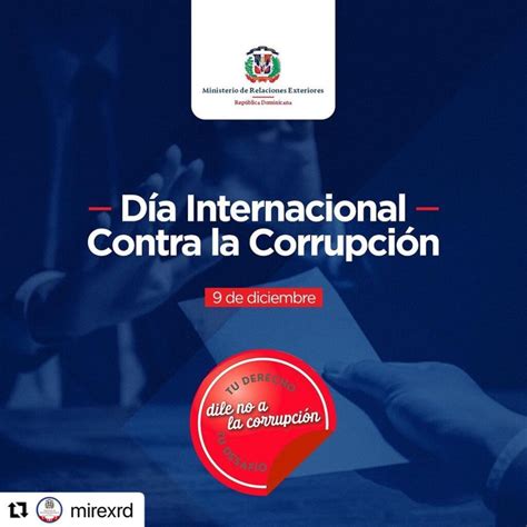 Día Internacional De La Lucha Contra La Corrupción Consulado De La