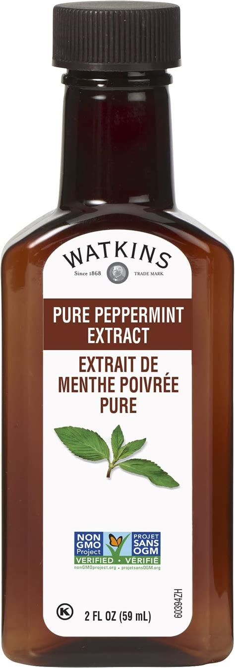 Watkins Pure Peppermint Extract 2 Ounces Natural