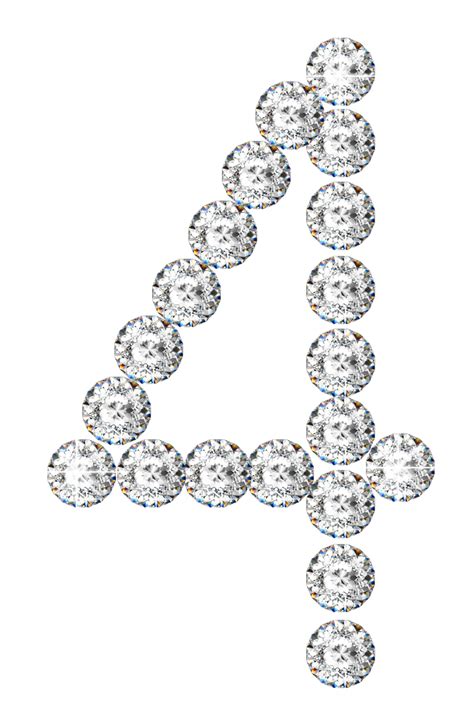 Diamond Bling Number 29751224 Png