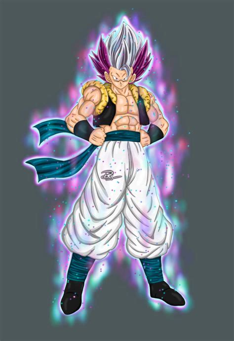 Ultra Ego Ultra Instinct Vegeta Goku Gogeta Fusion By Brandonkuhn24469