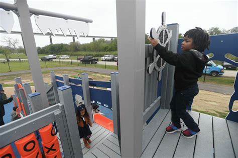 Lakefront Park on Pleasure Island finally has a playground again