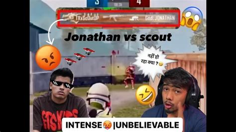 Jonathan Vs Scout😱 Room😱intense Fight🥵troll🤣godlike Vs Xspark☠️