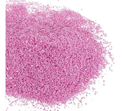 Diamantina 1 Mm Acabado Tornasol Manualidades 100g Mylin 1pz Color Rosa