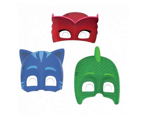 Pack 6 Máscaras PJ Masks Loja da Criança