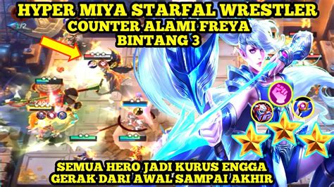 Hyper Miya Starfal Blade Wrestler Counter Alami Freya Bintang