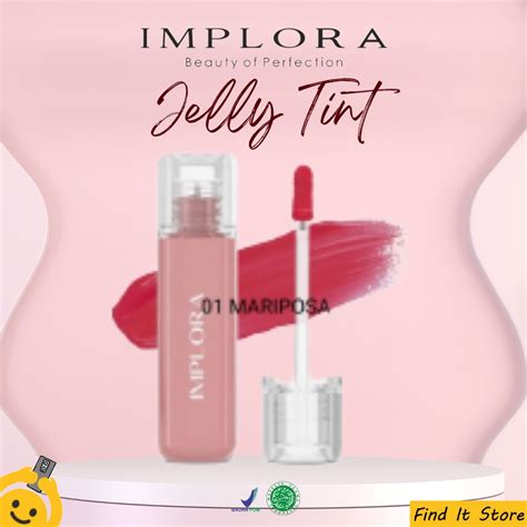 Jual Implora Jelly Tint Lip Tint Lip Gloss Jelly Liptint Bpom