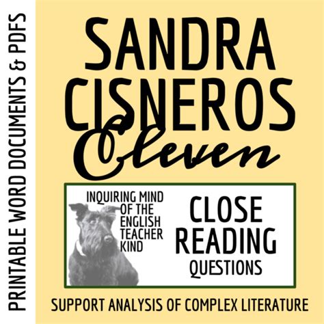 Eleven By Sandra Cisneros Close Reading Worksheet Made By Teachers