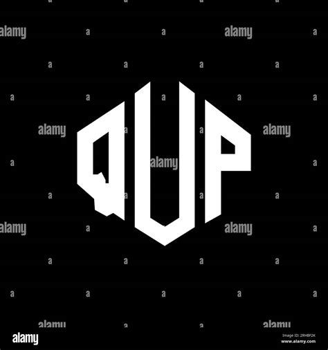 qup logo design  res stock photography  images alamy