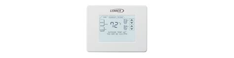 Lennox Cs7000 Touch Screen Programmable Thermostat Product Guide Thermostat Guide