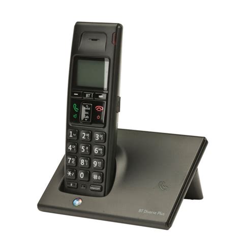 BT Diverse 7110 R DECT Cordless Black Phone 060743