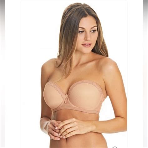 Freya Idol Allure Underwire Moulded Nude Strapless Br Gem