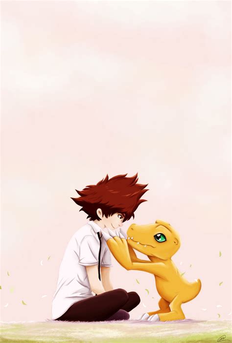 Digimon Adventure Tri Taichi And Agumon By Ro Arts On Deviantart