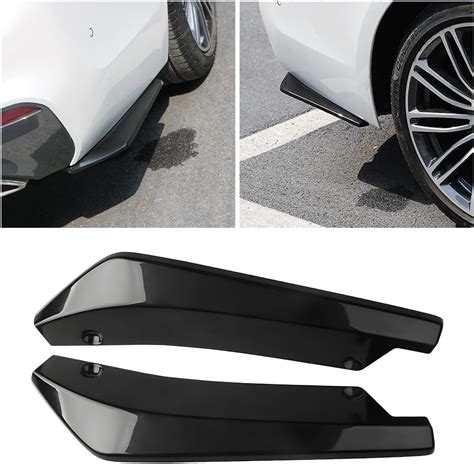 Amazon Mandark Pcs Car Rear Bumper Diffuser Spoilers Anti