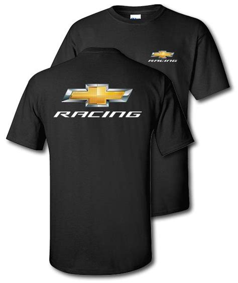 Chevrolet Racing Black T Shirt Chevymall Black Tshirt Shirts T Shirt