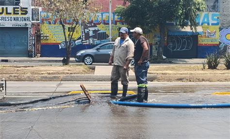 Fuga Deja Sin Agua Colonias De La Gam