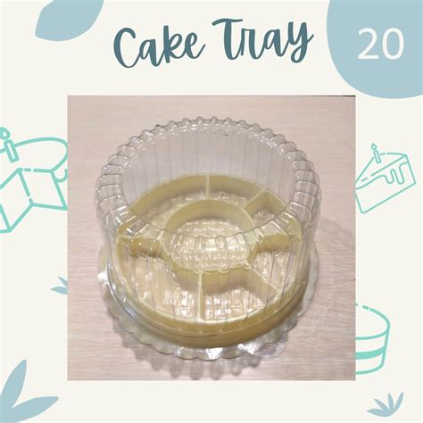 Jual Ct Sekat Cake Tray Bulat Sekat Ct Bulat Mika Tumpeng