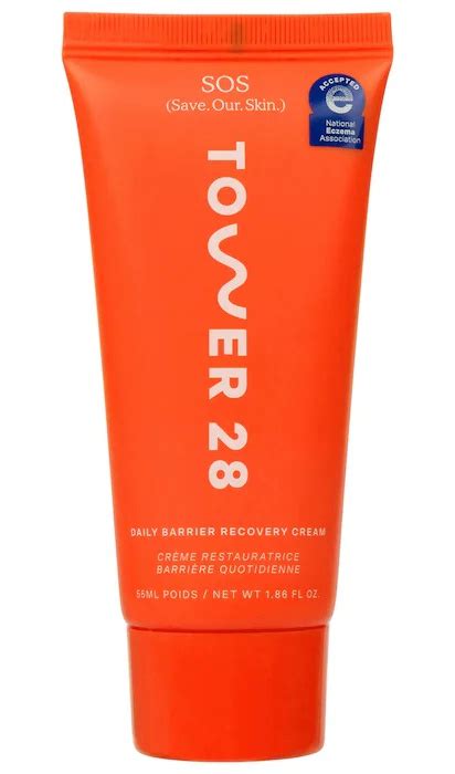 Tower 28 Beauty Sos Daily Skin Barrier Redness Recovery Moisturizer