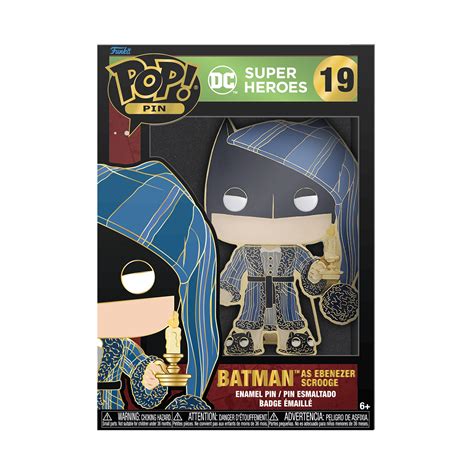 Buy Pop Pin Batman As Ebenezer Scrooge At Funko