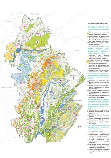 Documents Graphiques De Latlas Atlas Des Paysages Du Jura