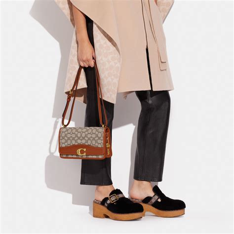 Bandit Shoulder Bag In Signature Textile Jacquard Coach Lifestyle Indonesia