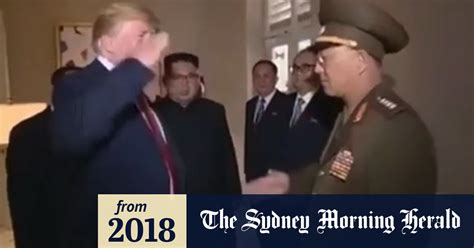 Documentary Shows Trump Saluting North Korean General