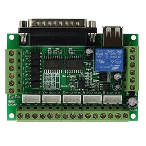 Controladora Cnc Ejes Optoacoplada Puerto Paralel Tecnoconciencia