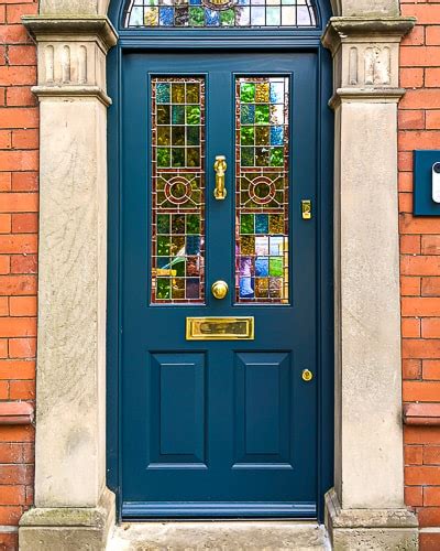 Leadlight Victorian Front Door Cotswood Doors London