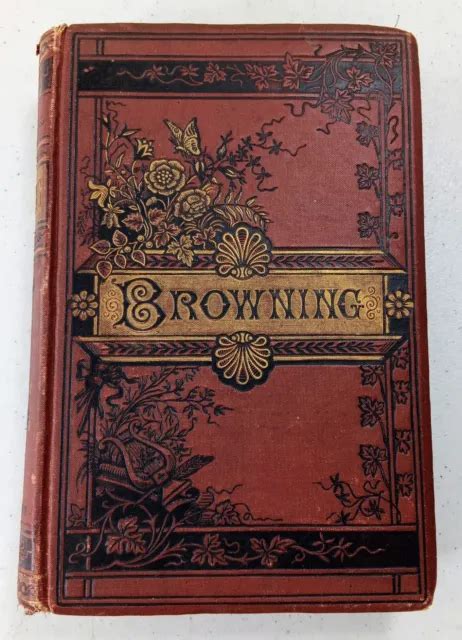 LES ŒUVRES POÉTIQUES complètes d Elizabeth Barrett Browning vers 1880