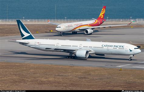 B Kqw Cathay Pacific Boeing Er Photo By Wong Chi Lam Id