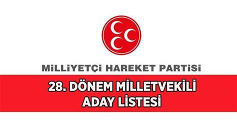 Mhp Trabzon Milletvekili Adaylar May S Aday Listesi D Nem